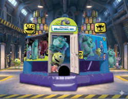 Monsters Inc Bounce House