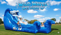 Wild Waves Wet Slide 19'