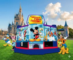 Mickey's Fun Factory XL Bounce House