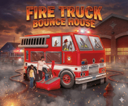 Fire Truck Bounce House