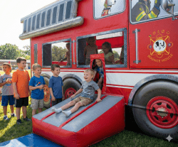 Fire Truck Bounce House