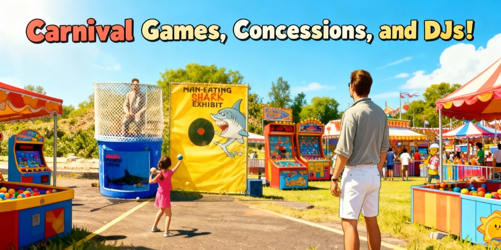 Carnival Games, Concessions and DJs!