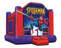 Spider Man Castle Bounce House
