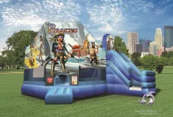 Pirates of the Caribbean Bounce House/Slide Combo