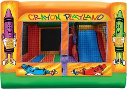 temp img 0 jpeg 597814972 1 The 3 in 1 Crayon Playland Bounce House