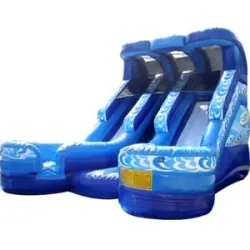 21' Double Lane Dry Slide