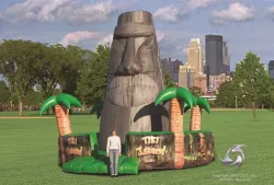 Tiki Island Rock Wall 28'