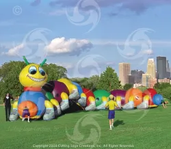 Kiddie Pillar Obstacle Course