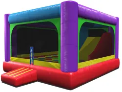 Wacky 3 in 1 Space Saver Bounce House/Slide Combo