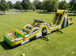 90' Atomic Rush Combo Slide/Obstacle Course