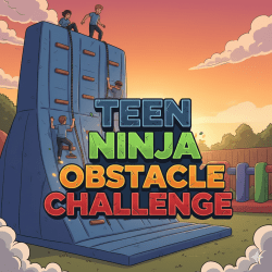 Teen Ninja Obstacle Challenge