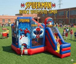 Spider Man Bounce House/Slide Combo