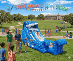 Wild Waves Wet Slide 19'